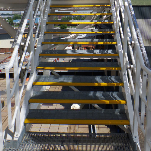 Anti-slip trapneuzen zijn geschikt voor industriele toepassingen maar ook voor veiligheidstoepassingen.